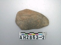 藏品(紅色夾砂素面陶片)的圖片